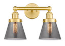 Bathroom Fixtures Two Lights by Innovations ( 405 | 616-2W-SG-G63 Edison ) 