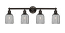 Bathroom Fixtures Four Lights by Innovations ( 405 | 616-4W-OB-G559-5SM Edison ) 
