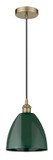 Mini Pendants Glass Down by Innovations ( 405 | 616-1P-AB-MBD-9-GR Edison ) 