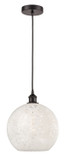 Mini Pendants Glass Down by Innovations ( 405 | 616-1P-OB-G1216-12WM Edison ) 
