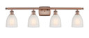 Bathroom Fixtures Four Lights by Innovations ( 405 | 516-4W-AC-G441-LED Ballston ) 