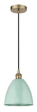 Mini Pendants Glass Down by Innovations ( 405 | 616-1P-AB-MBD-9-SF Edison ) 
