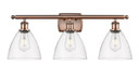 Bathroom Fixtures Three Lights by Innovations ( 405 | 516-3W-AC-GBD-752 Ballston ) 