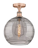Semi-Flush Mts. Glass Down by Innovations ( 405 | 616-1F-AC-G1213-12SM Edison ) 
