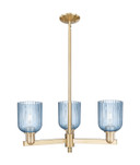 Mid. Chandeliers Glass Up by Innovations ( 405 | 716-3CR-CB-G559-5BL Arcadia ) 