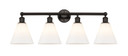 Bathroom Fixtures Four Lights by Innovations ( 405 | 616-4W-OB-GBC-81 Edison ) 