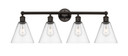 Bathroom Fixtures Four Lights by Innovations ( 405 | 616-4W-OB-GBC-82 Edison ) 