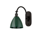 Sconces Single Glass by Innovations ( 405 | 518-1W-OB-MBD-75-GR Ballston ) 