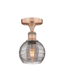 Semi-Flush Mts. Glass Down by Innovations ( 405 | 616-1F-AC-G1213-6SM Edison ) 