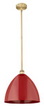 Pendants Metal Shade by Innovations ( 405 | 616-1S-BB-MBD-16-RD Edison ) 