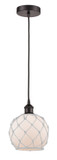 Mini Pendants Glass Down by Innovations ( 405 | 616-1P-OB-G121-8RW Edison ) 