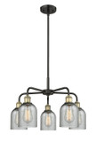 Mid. Chandeliers Glass Down by Innovations ( 405 | 516-5CR-BAB-G257 Ballston ) 