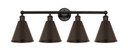 Bathroom Fixtures Four Lights by Innovations ( 405 | 616-4W-OB-MBC-8-OB Edison ) 