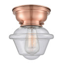 Flush Mounts Glass Down by Innovations ( 405 | 623-1F-AC-G534-LED Franklin Restoration ) 