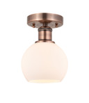 Flush Mounts Glass Down by Innovations ( 405 | 616-1F-AC-G121-6 Edison ) 