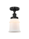 Semi-Flush Mts. Glass Down by Innovations ( 405 | 616-1F-BK-G181 Edison ) 