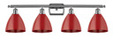 Bathroom Fixtures Four Lights by Innovations ( 405 | 516-4W-PC-MBD-75-RD Ballston ) 