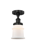 Semi-Flush Mts. Glass Down by Innovations ( 405 | 616-1F-BK-G181S Edison ) 