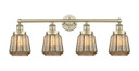 Bathroom Fixtures Four Lights by Innovations ( 405 | 616-4W-AB-G146 Edison ) 