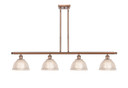 Linear/Island 4 Light + by Innovations ( 405 | 516-4I-AC-G422-LED Ballston ) 