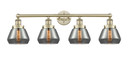 Bathroom Fixtures Four Lights by Innovations ( 405 | 616-4W-AB-G173 Edison ) 