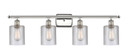 Bathroom Fixtures Four Lights by Innovations ( 405 | 516-4W-PN-G112-LED Ballston ) 