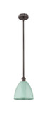 Mini Pendants Metal Shade by Innovations ( 405 | 616-1S-OB-MBD-9-SF Edison ) 