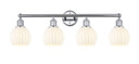 Bathroom Fixtures Four Lights by Innovations ( 405 | 616-4W-PC-G1217-6WV Edison ) 