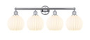 Bathroom Fixtures Four Lights by Innovations ( 405 | 616-4W-PC-G1217-8WV Edison ) 