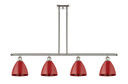 Linear/Island 4 Light + by Innovations ( 405 | 516-4I-PN-MBD-75-RD Ballston ) 