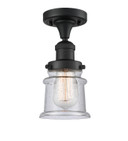 Semi-Flush Mts. Glass Down by Innovations ( 405 | 517-1CH-BK-G184S Franklin Restoration ) 
