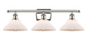 Bathroom Fixtures Three Lights by Innovations ( 405 | 516-3W-PN-G131 Ballston ) 