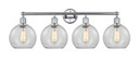 Bathroom Fixtures Four Lights by Innovations ( 405 | 616-4W-PC-G122-8 Edison ) 
