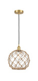 Mini Pendants Glass Down by Innovations ( 405 | 616-1P-SG-G122-10RB Edison ) 