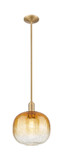 Mini Pendants Glass Down by Innovations ( 405 | 716-1S-BB-G481-10AM Arcadia ) 