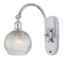 Sconces Single Glass by Innovations ( 405 | 518-1W-PC-G122C-6CL Ballston ) 