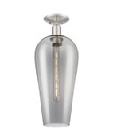 Semi-Flush Mts. Glass Down by Innovations ( 405 | 716-1C-SN-G456-8SM Arcadia ) 
