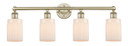 Bathroom Fixtures Four Lights by Innovations ( 405 | 616-4W-AB-G341 Edison ) 
