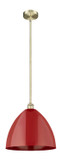 Pendants Metal Shade by Innovations ( 405 | 616-1S-AB-MBD-16-RD Edison ) 