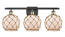 Bathroom Fixtures Three Lights by Innovations ( 405 | 516-3W-BAB-G121-8RB Ballston ) 