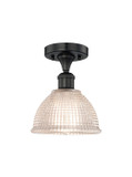 Semi-Flush Mts. Glass Down by Innovations ( 405 | 616-1F-BK-G422 Edison ) 