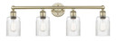 Bathroom Fixtures Four Lights by Innovations ( 405 | 616-4W-AB-G342 Edison ) 