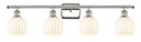 Bathroom Fixtures Four Lights by Innovations ( 405 | 516-4W-PN-G1217-6WV Ballston ) 