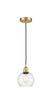 Mini Pendants Glass Down by Innovations ( 405 | 616-1P-SG-G122-6 Edison ) 