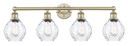 Bathroom Fixtures Four Lights by Innovations ( 405 | 616-4W-AB-G362 Edison ) 