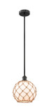 Mini Pendants Glass Down by Innovations ( 405 | 616-1S-BK-G121-10RB Edison ) 