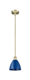 Mini Pendants Metal Shade by Innovations ( 405 | 616-1S-AB-MBD-75-BL Edison ) 