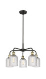 Mid. Chandeliers Glass Down by Innovations ( 405 | 516-5CR-BAB-G559-5CL Ballston ) 