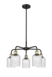 Mid. Chandeliers Glass Down by Innovations ( 405 | 516-5CR-BAB-G559-5SDY Downtown Urban ) 