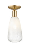 Semi-Flush Mts. Glass Down by Innovations ( 405 | 716-1C-CB-G480-6OP Arcadia ) 
